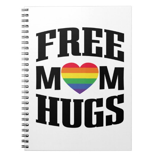 Gay Pride, LGBT Free Mam Hugs Notitieboek Journal (Voorkant)