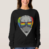 Gay Pride LGBT Rainbow - Dog Breed Poodle - LGBT H Trui (Voorkant)