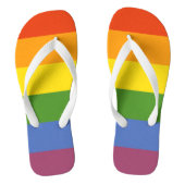 Gay Pride LGBT Rainbow Teenslippers (Voetbed)