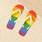 Gay Pride LGBT Rainbow Teenslippers