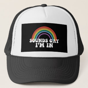 Gay Pride LGBT Regenboog Geluiden Gay Ik Ben In Ga Trucker Pet