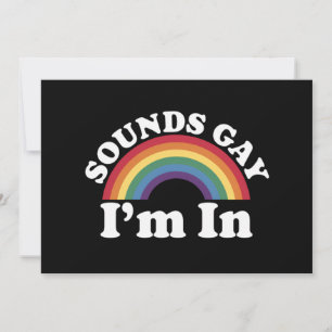 Gay Pride LGBT Regenboog Geluiden Gay Ik Ben In  Kaart
