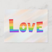 Gay Pride LGBT regenboogvlag Liefde LGBTQ Briefkaart (Voorkant)