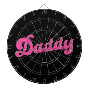 Gay Pride LGBT Roze Beer Gay Daddy  Dartbord