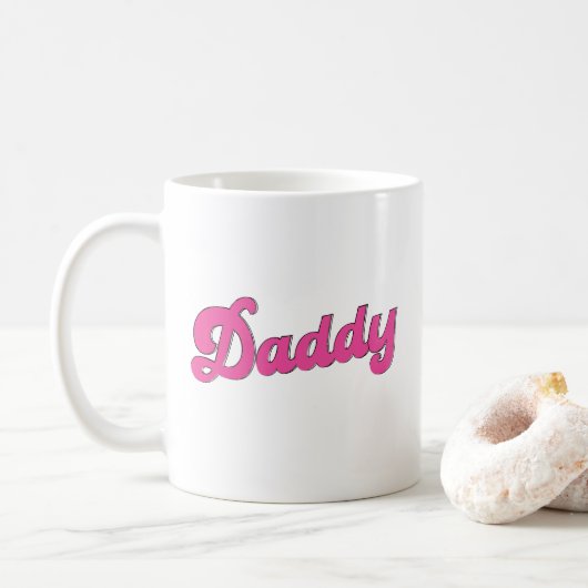 gay pride lgbt roze Beer gay papa Koffiemok (Met donut)