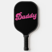 gay pride lgbt roze Beer gay papa Pickleball Paddle (Voorkant)