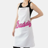 gay pride lgbt roze Beer gay papa Schort (Insitu)