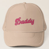 gay pride lgbt roze Beer gay papa Trucker Pet (Voorkant)