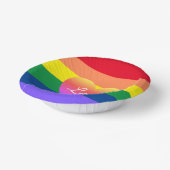 Gay Pride LGBTQ Rainbow Pride Party Papieren Kommen (Gebogen)