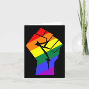Gay Pride LGBTQ regenboogvlag verzet zich tegen vu Kaart