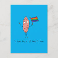 Gay Pride LGBTQ Yam Ik ben trots