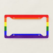 Gay Pride License Bord Lijst