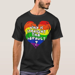 Gay Pride Liefde Regenboog Vlag Hart LGBTQ Cool LG T-shirt