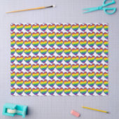 Gay Pride Love Heart Tissuepapier (Craft)