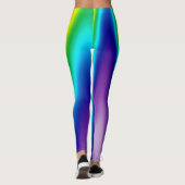 Gay Pride Love is Love Rainbow Personalized Womens Leggings (Achterkant)