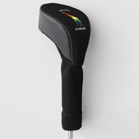 Gay Pride Ma LGBT Golfheadcover (Schuin)