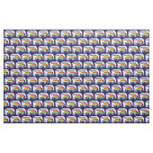 Gay Pride Ma Proud Mama Elephant Rainbow LGBTQ Stof (Fat Quarter)