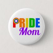 Gay Pride Ma Rainbow Ronde Button 5,7 Cm (Voorkant)