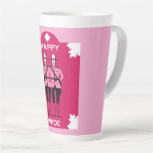 Gay Pride maand Canada Latte Mok (Rechterhoek)