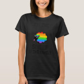 Gay Pride Maand ik ben de regenboogschaap van de b T-shirt (Voorkant)