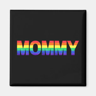 Gay Pride Maand Lgbtq Moeders Dag Regenboog Vlag Q Magneet