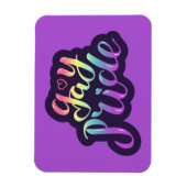 Gay Pride Magneet (Verticaal)
