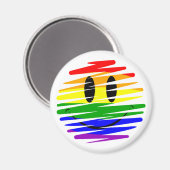 Gay Pride Magneet (Voorkant / Achterkant)