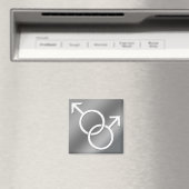 Gay Pride Magnets Same-Sex Man Love Fridge Magnets Magneet (Insitu (Vaatwasser))