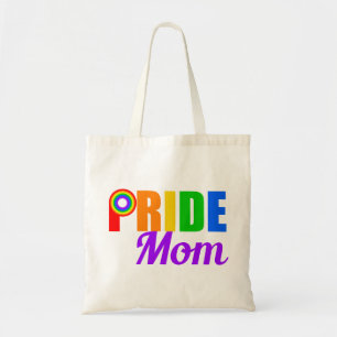 Gay Pride Mam Rainbow-tekst LGBTQ Tote Bag