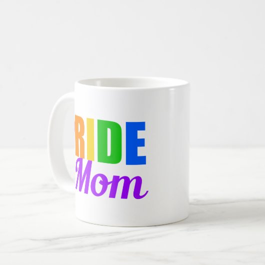 Gay Pride mama Koffiemok (Voorkant links)