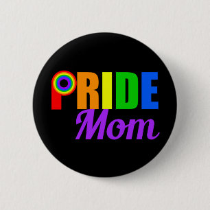 Gay Pride mama Ronde Button 5,7 Cm