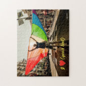 Gay pride march in Barcelona Legpuzzel (Verticaal)