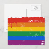 Gay Pride Merchandise Briefkaart (Voorkant / Achterkant)