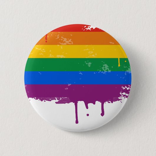 Gay Pride Merchandise Ronde Button 5,7 Cm (Voorkant)