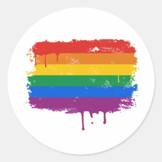 Gay Pride Merchandise Ronde Sticker