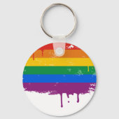Gay Pride Merchandise Sleutelhanger (Voorkant)