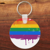 Gay Pride Merchandise Sleutelhanger (Voorkant)