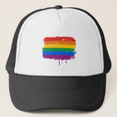 Gay Pride Merchandise Trucker Pet (Voorkant)