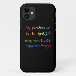 Gay Pride - "Mijn vriendin is" iPhone 11 Hoesje