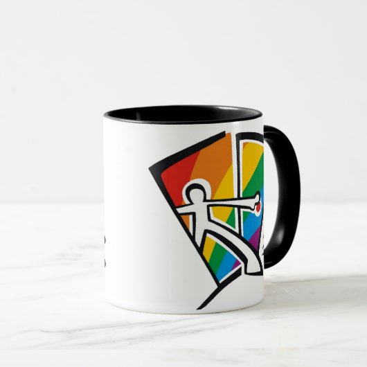 Gay Pride Mok (Voorkant rechts)
