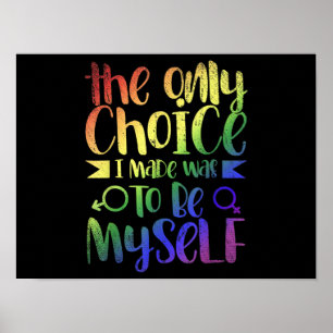 Gay Pride Month Gift Poster