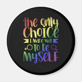 Gay Pride Month Gift Q Magneet