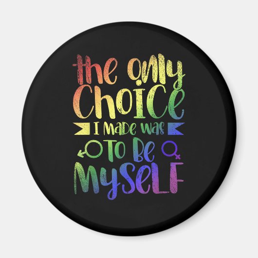 Gay Pride Month Gift Q Magneet (Voorkant)