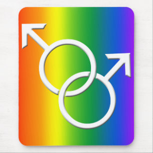 Gay Pride Mousepad Gay Pride Muismatten & Decor