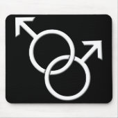 Gay Pride Mousepad Gay Pride Muismatten & Decor (Voorkant)