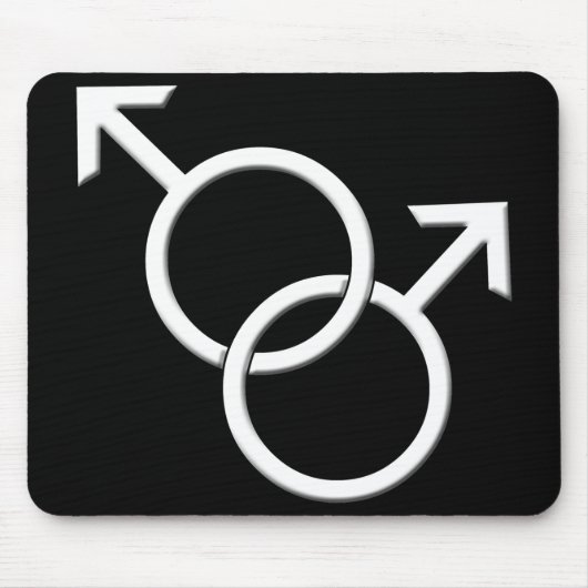 Gay Pride Mousepad Gay Pride Muismatten & Decor (Voorkant)