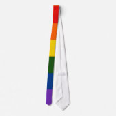 Gay Pride Necktie Stropdas (Achterkant)