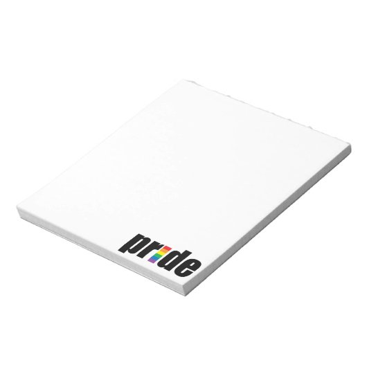 Gay Pride Notitieblok (Linkerzijde)