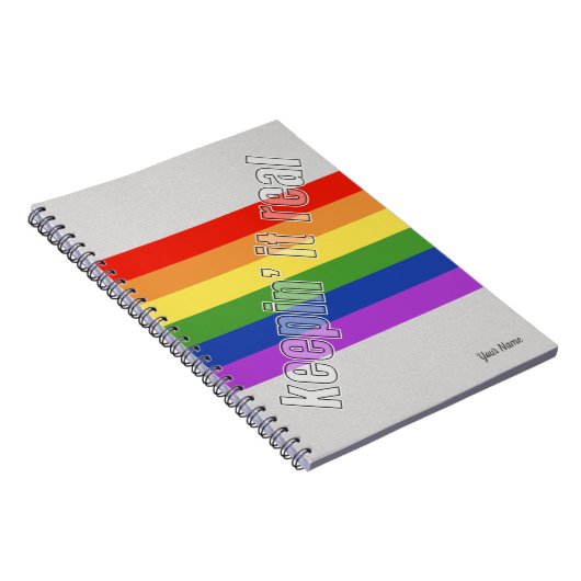 Gay Pride Notitieboek (Rechterzijde)