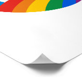 Gay Pride Obama T-shirt Poster (Hoek)